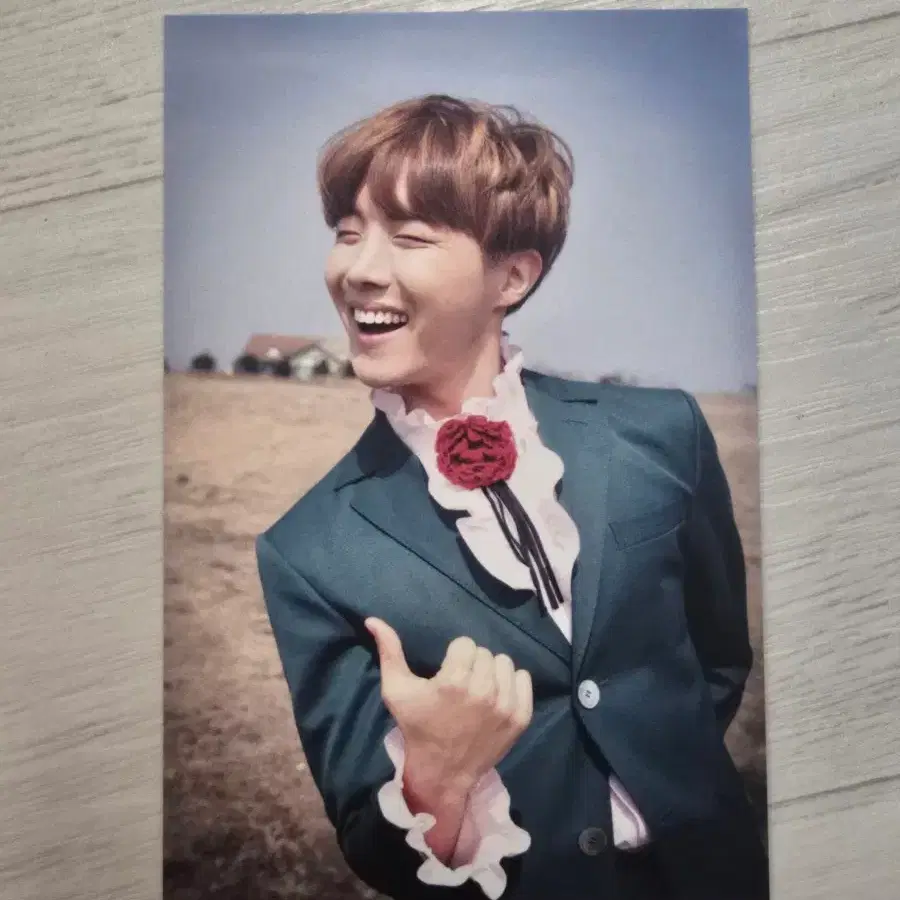 방탄소년단 방탄 bts 불타오르네 공방 호석 포카 엽서