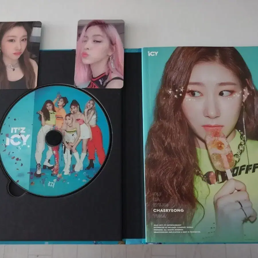 있지 ITZY ICY 앨범 포토카드 포함