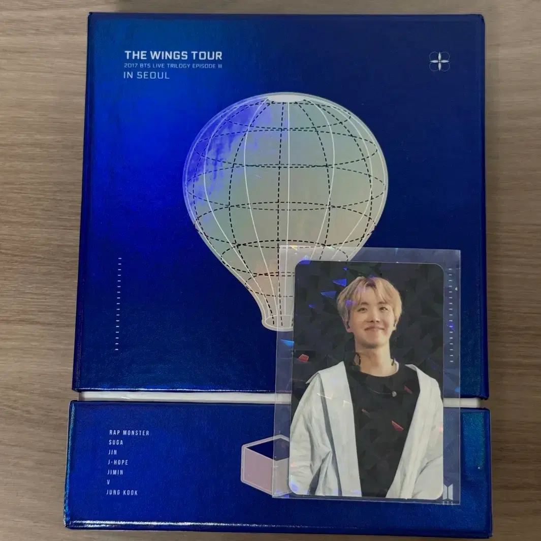 방탄 윙즈 투어 디비디 호석 포카 풀셋 양도