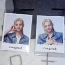 Felix 공차 포카 블루 데님 Happy Card 1