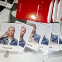 Felix 공차 포카 블루 데님 Happy Card 2