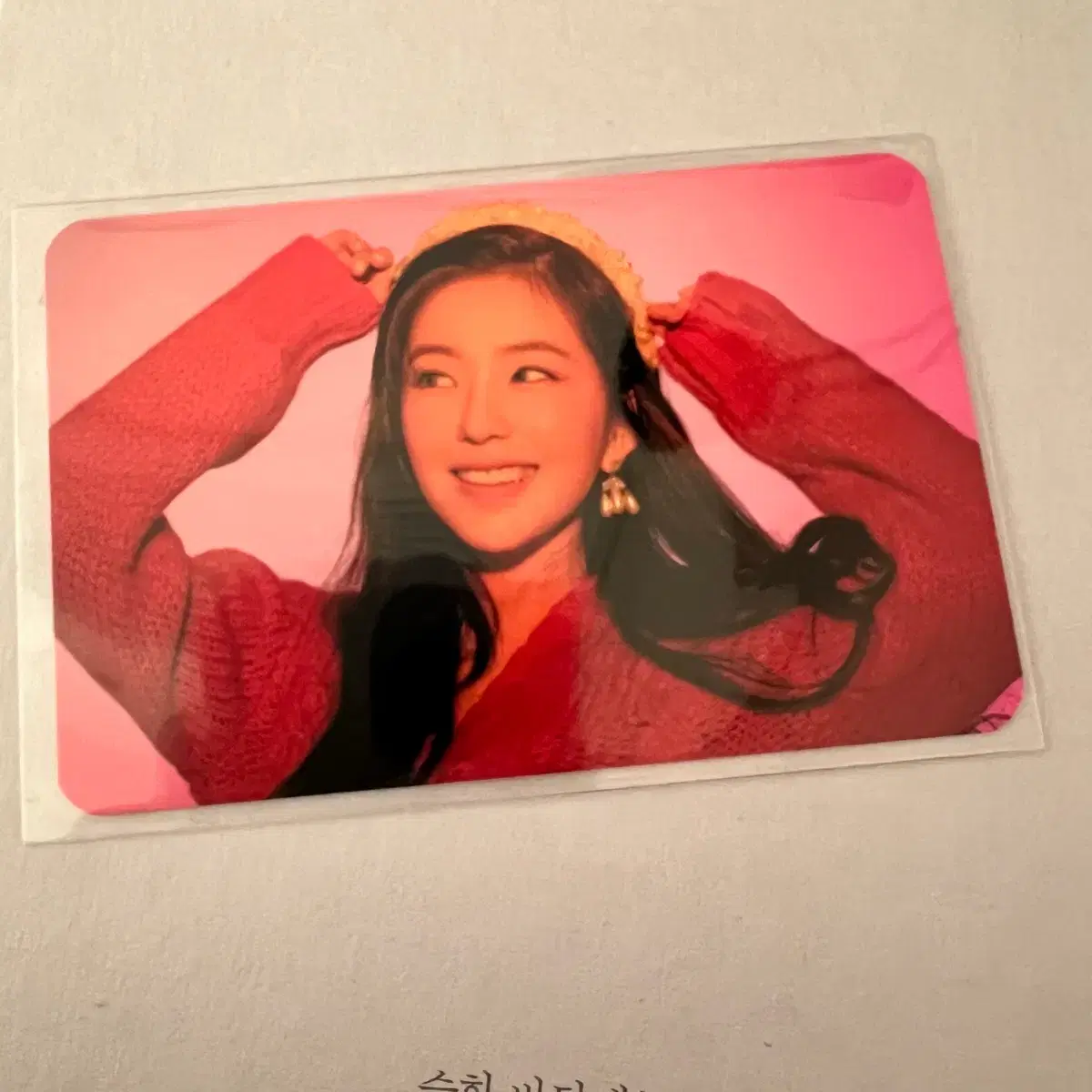 레드벨벳 아이린 사이코 리브페스티벌 프로젝션 키링 포카