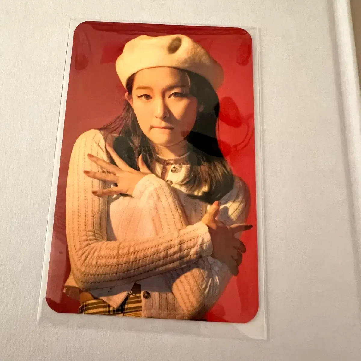 레드벨벳 슬기 사이코 리브페스티벌 프로젝션 키링 포카