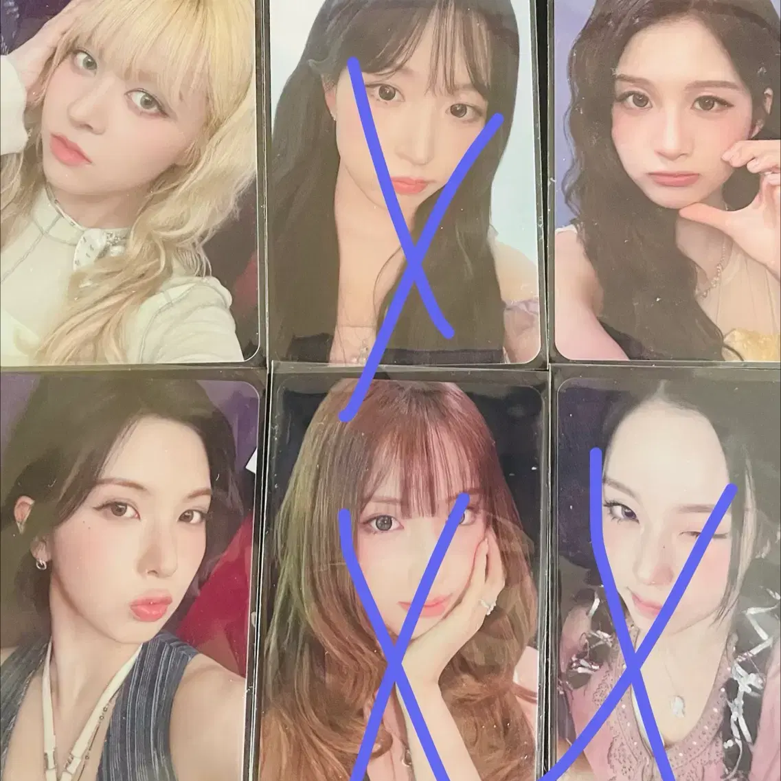 엔믹스 메이크스타 당첨자 포카 팝니다 분철 1
