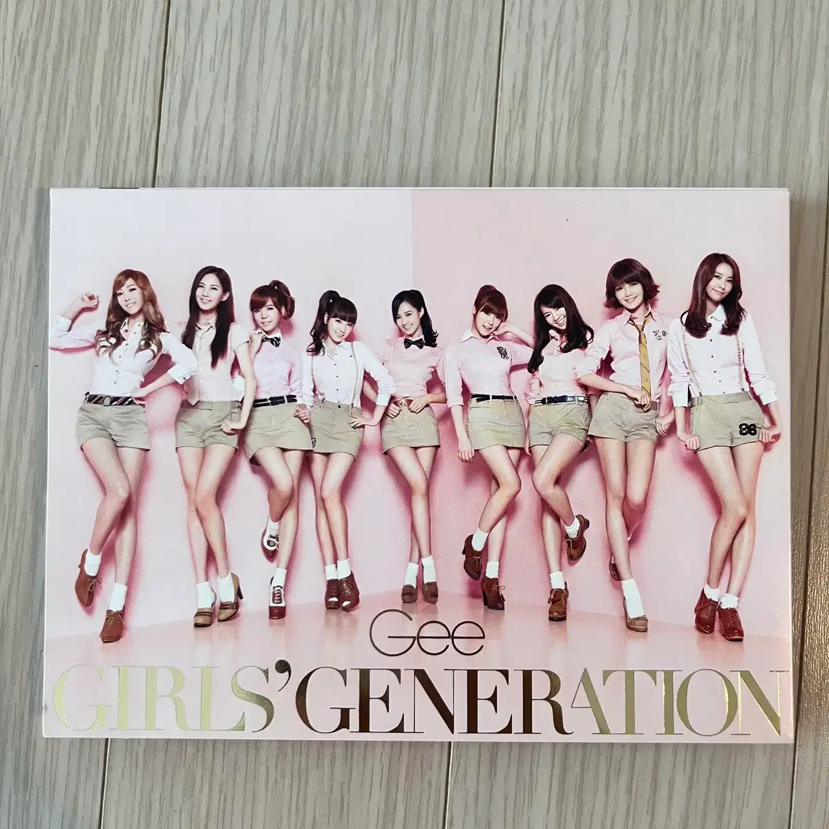 소녀시대 일본 싱글 Gee (CD,DVD) 단순개봉+포토카드