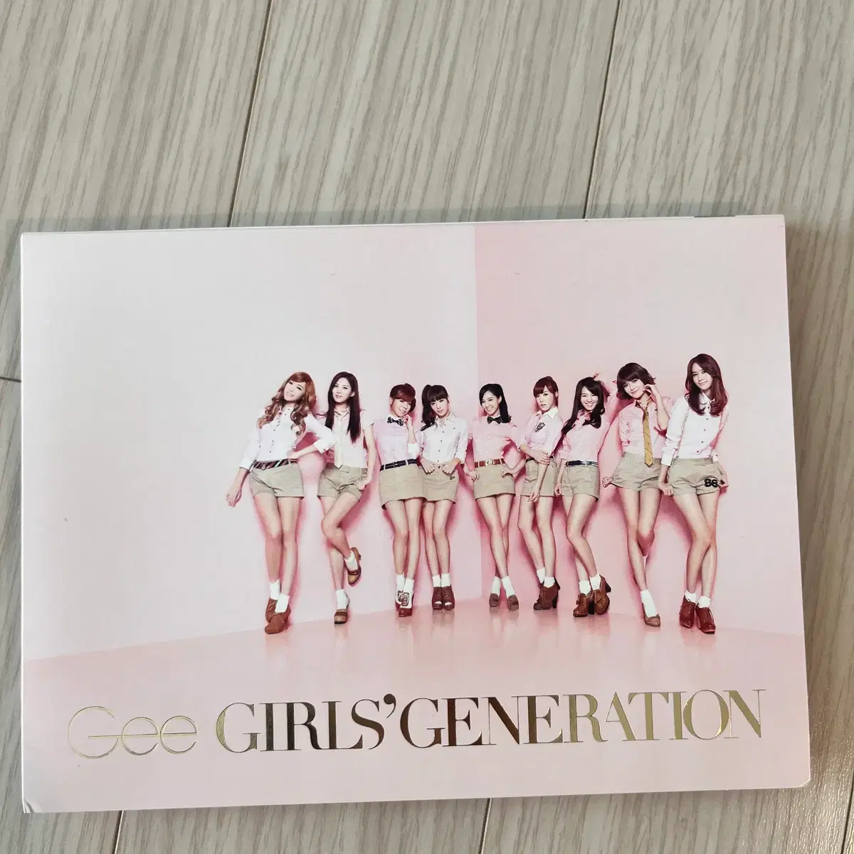 소녀시대 일본 싱글 Gee (CD,DVD) 단순개봉+포토카드 4