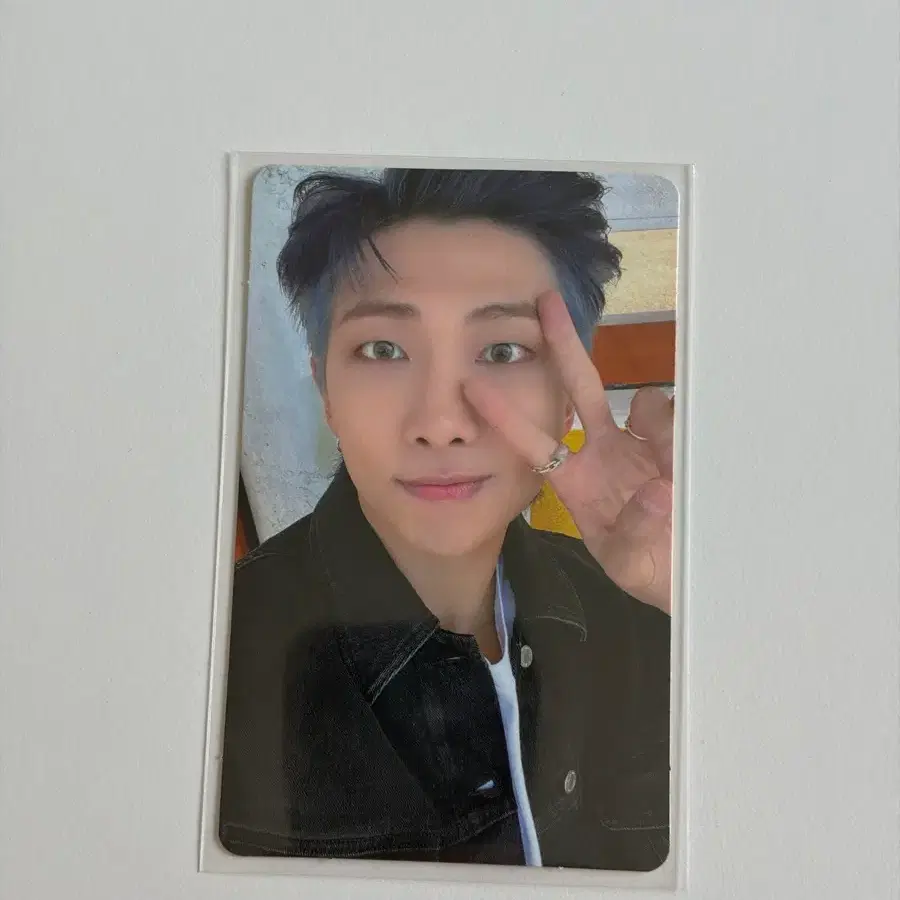 방탄) Butter 위버스 특전 RM 남준 포카