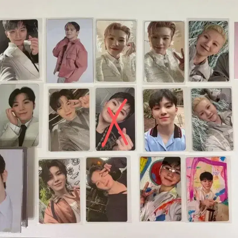 세븐틴 우지 포카 16장, 캐럿반, 헹가래, 음신 등 구성품