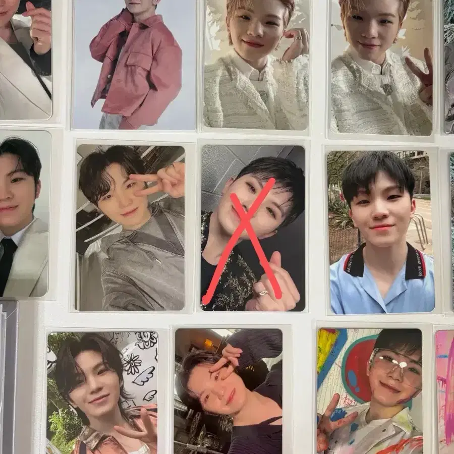 세븐틴 우지 포카 16장, 캐럿반, 헹가래, 음신 등 구성품 3