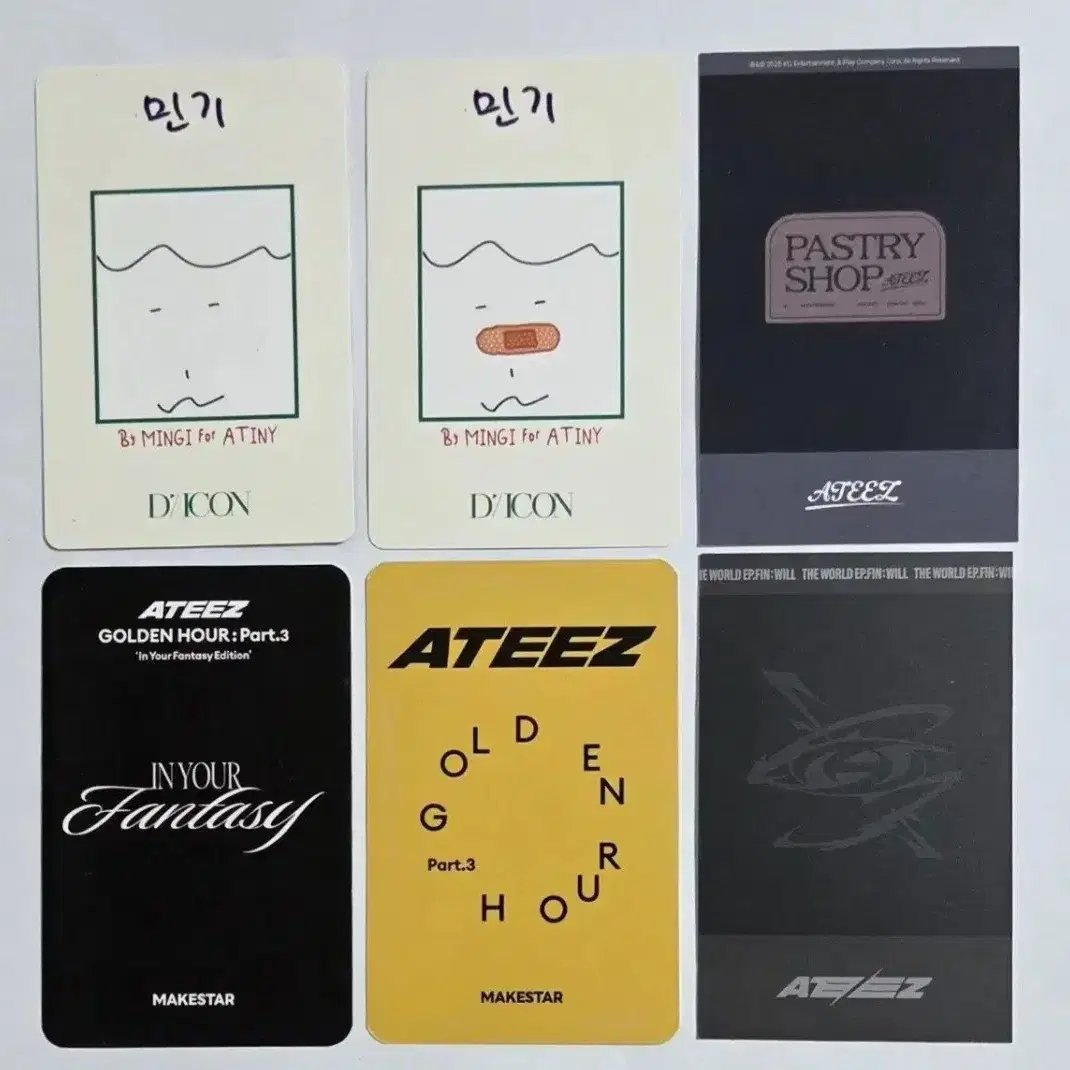 ATEEZ 에이티즈 민기 포카 포토카드 2