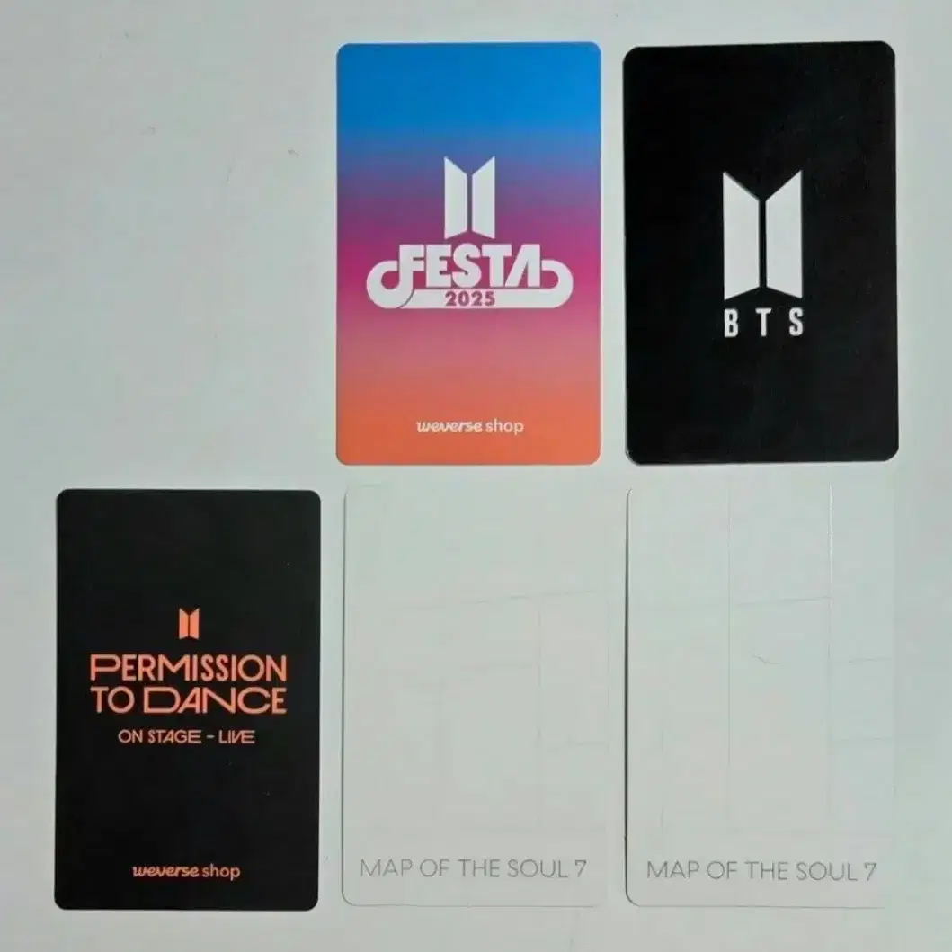 BTS RM 2025 페스타 퍼투댄 라이브 포카 포토카드 2