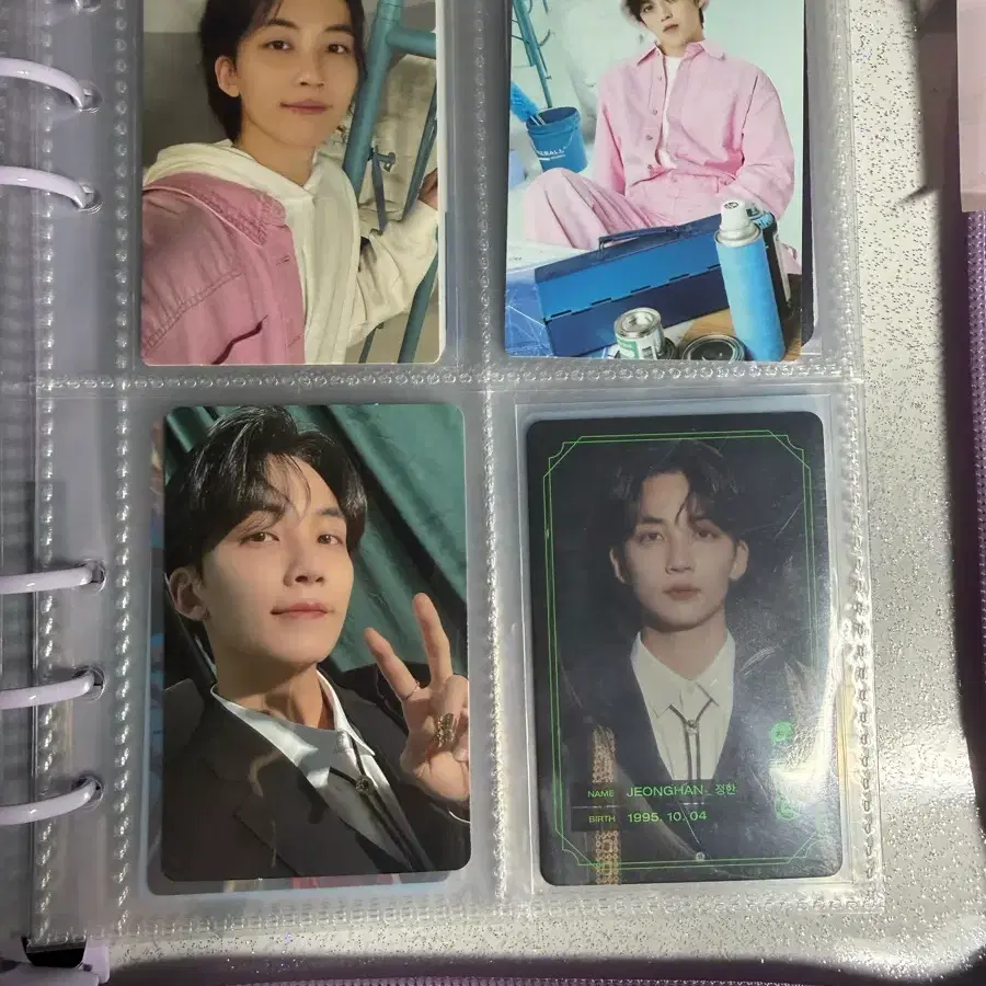세븐틴 포카 캐럿반 윤정한 에스쿱스 민규 도겸 승관 디노 준 디에잇 우지