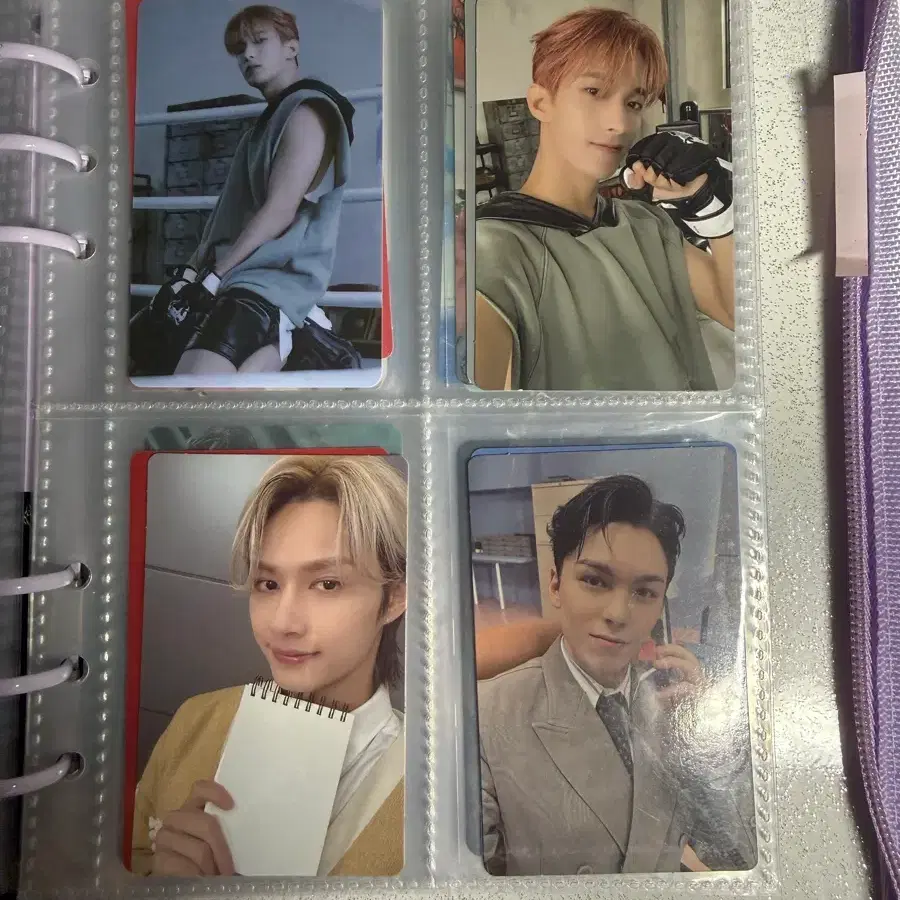 세븐틴 포카 캐럿반 윤정한 에스쿱스 민규 도겸 승관 디노 준 디에잇 우지 5