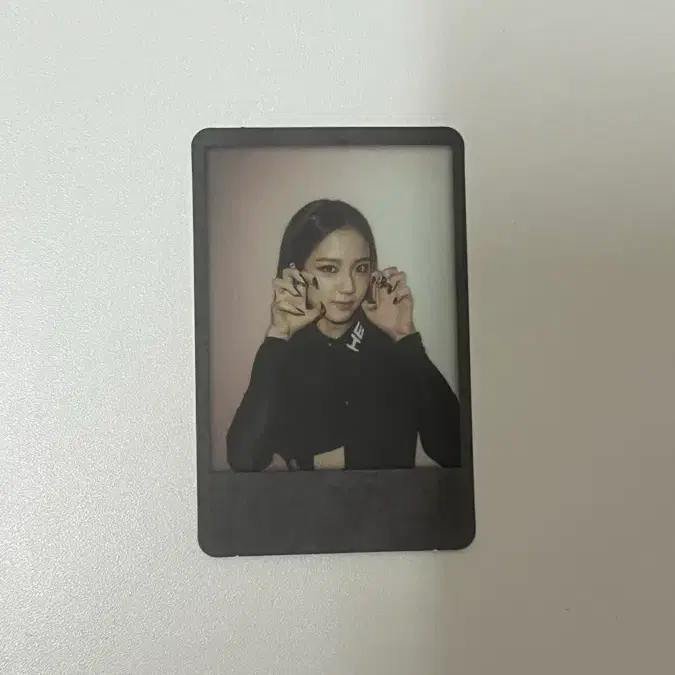 상태최상) 블랙핑크 지수 킬디스러브 포카 포토카드