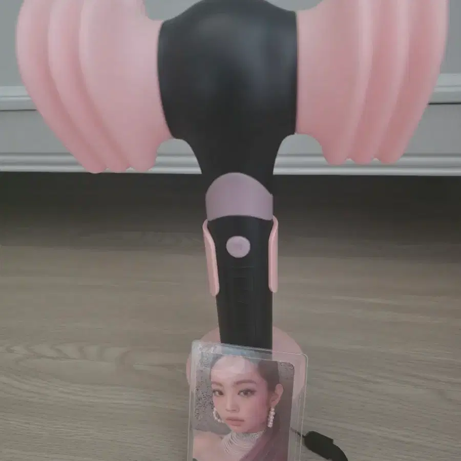 블랙핑크 응원봉 + 제니 포토카드 2