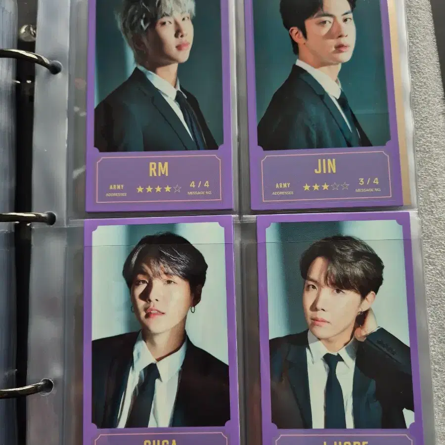 BTS 방탄소년단 포카, 콘서트MD 방탄 포토카드 8