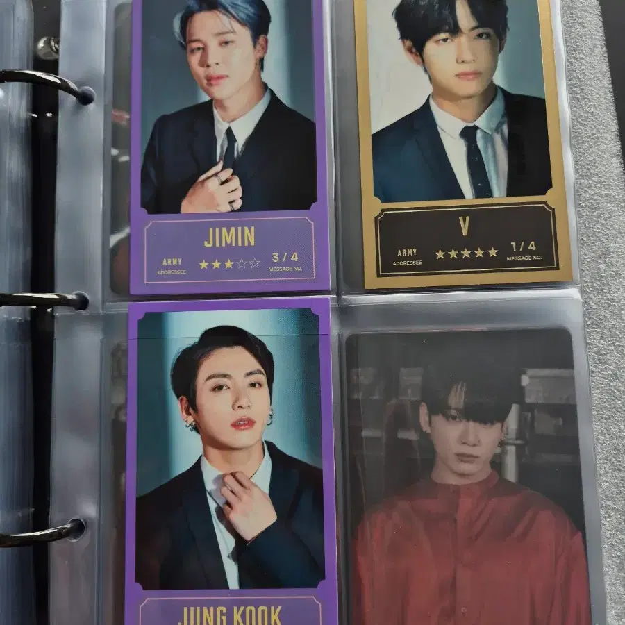 BTS 방탄소년단 포카, 콘서트MD 방탄 포토카드 9