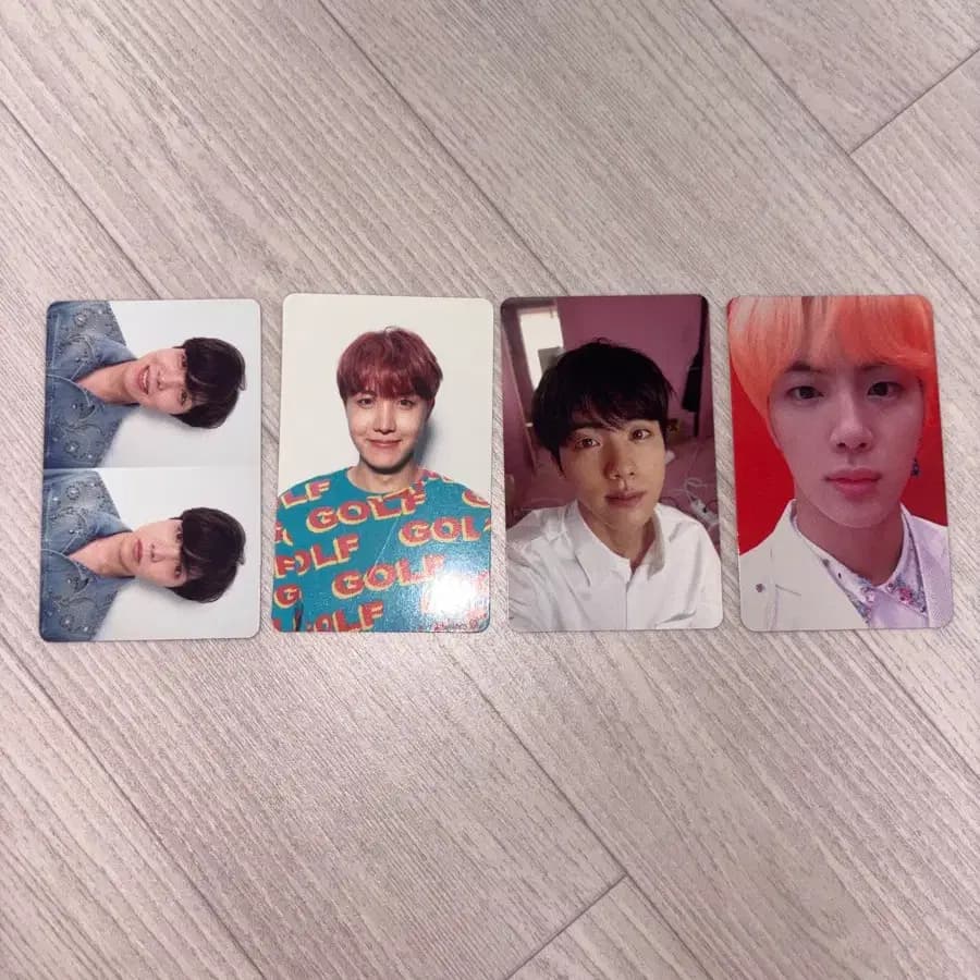 방탄소년단 BTS 진,제이홉 포카