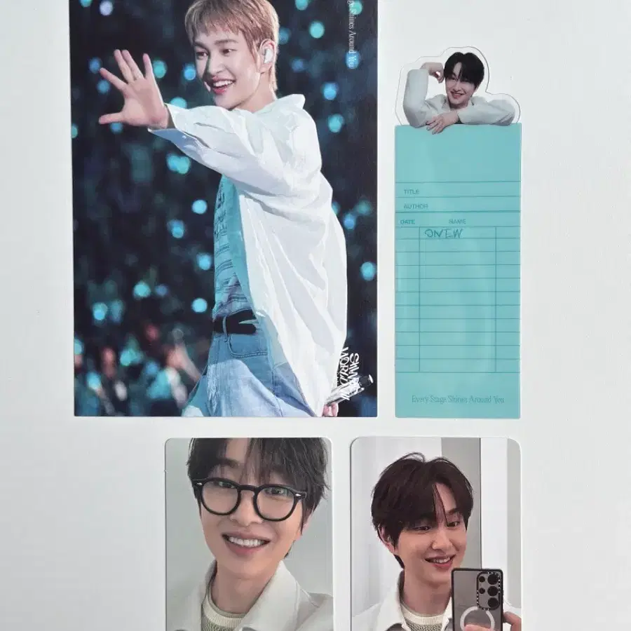 샤이니 온유 포카 에세이콘 디지털코드 케타포 분철 미공포 1