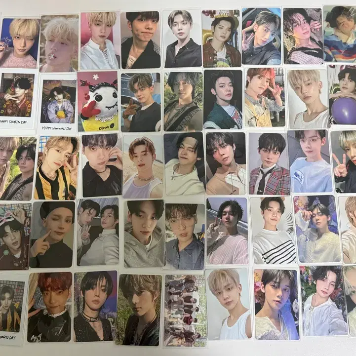 Txt 투바투 연준 포카 말랑쭌 뽀송텬 수빈 범규 태현 휴닝카이
