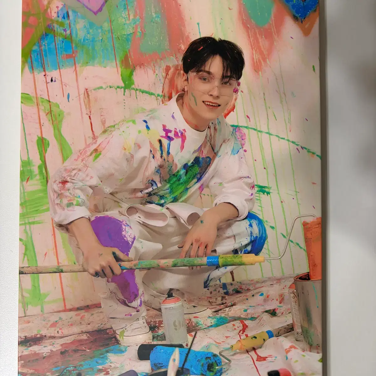 세븐틴 버논 음신, 페더썬 캐럿반, 2018 시그 포카 등 여러 구성품 4