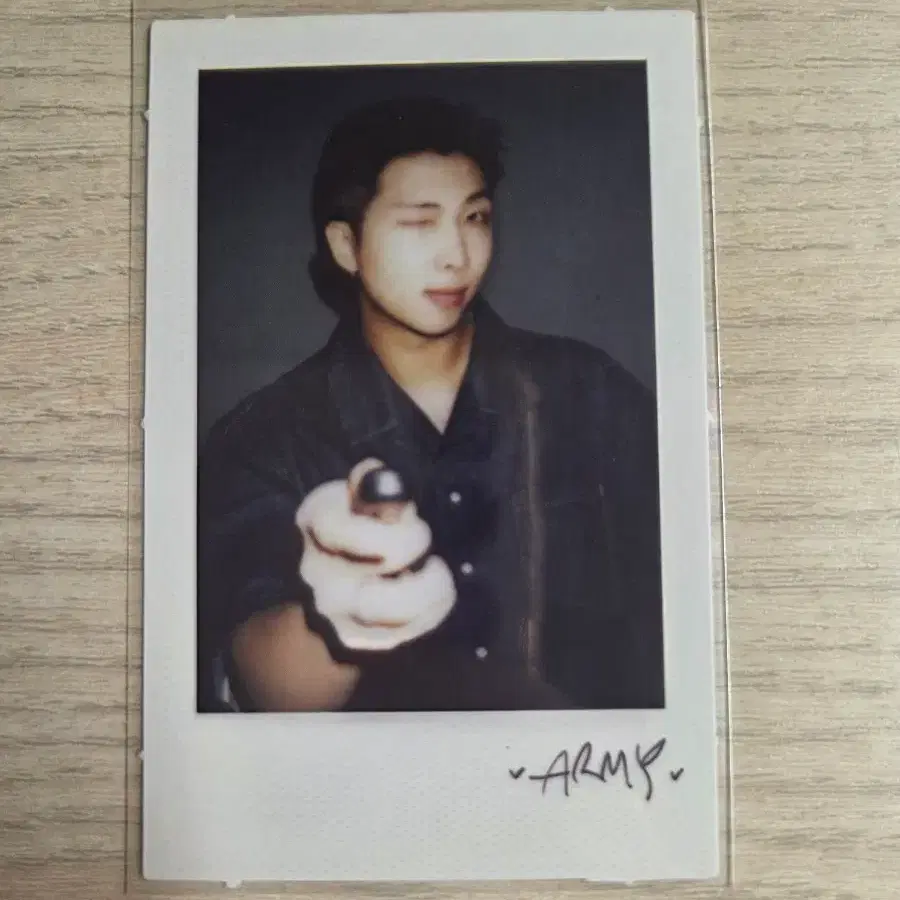 방탄소년단 단체 포토북 포카 RM