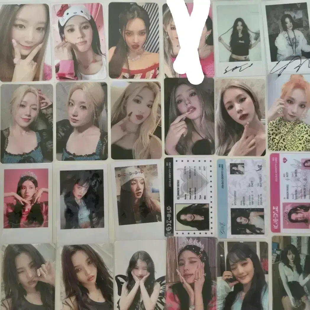(여자)아이들 포카 양도