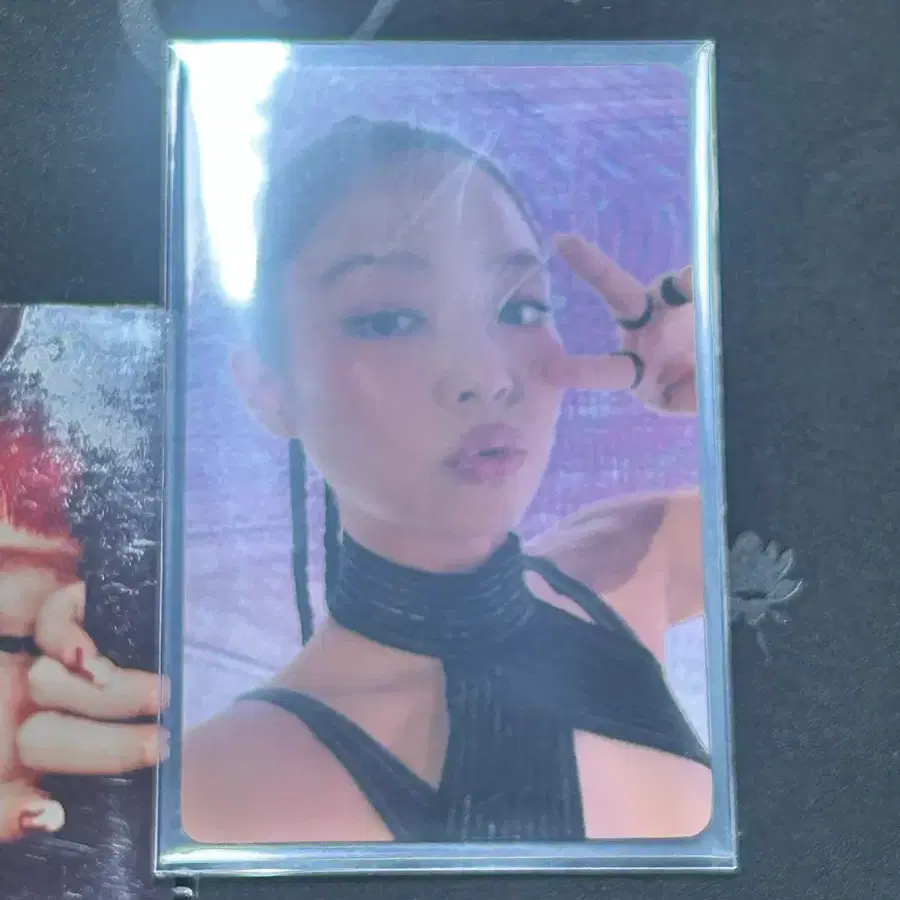 제니 중국 팝업 포토카드