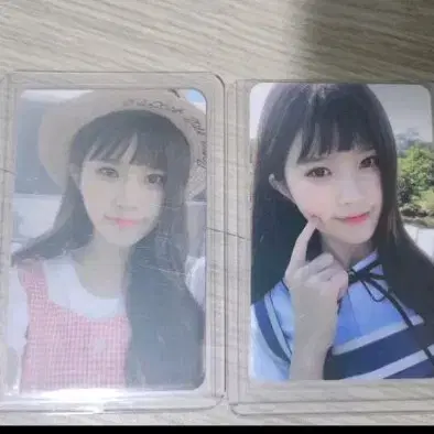 프로미스나인 송하영 DKDK 두근두근 포카