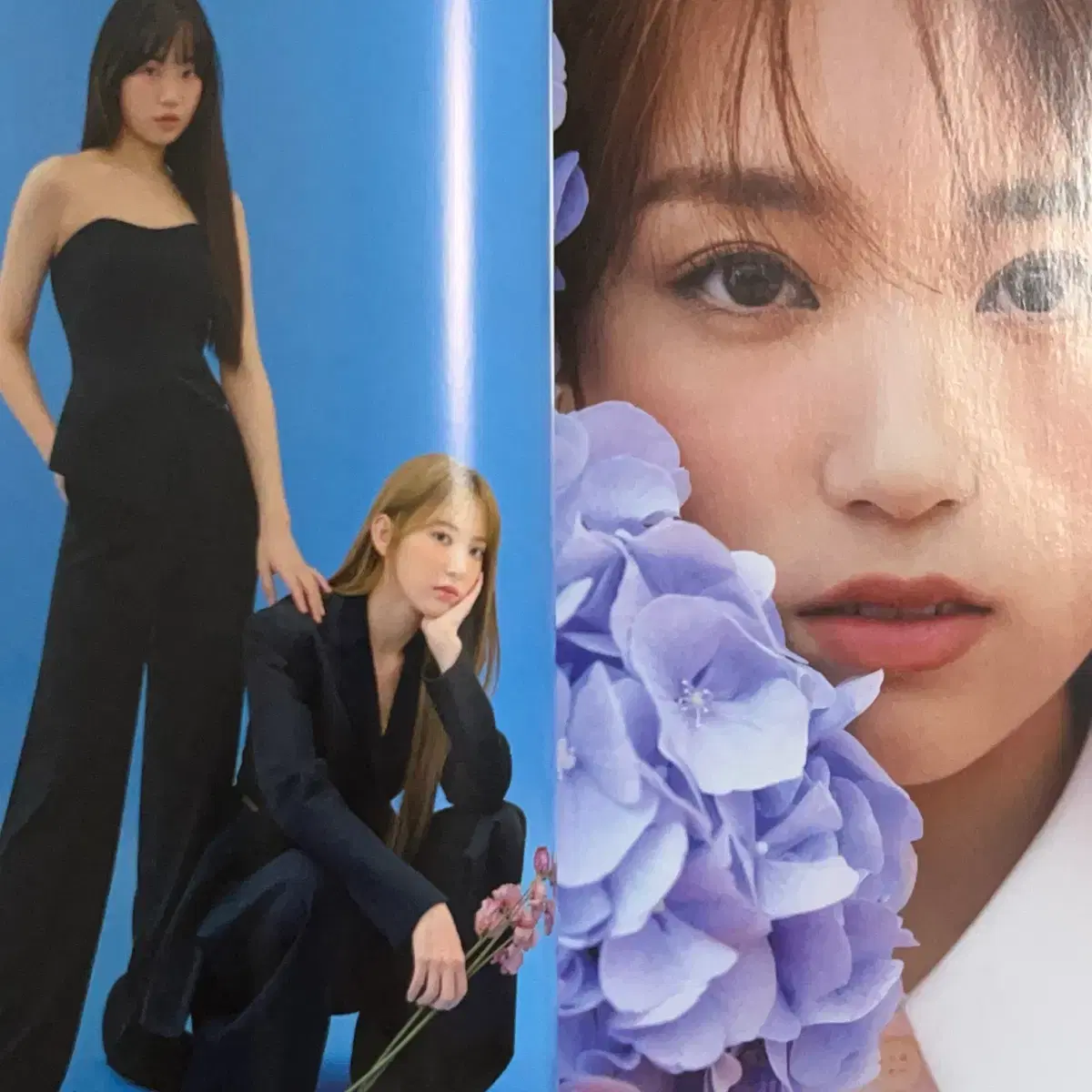 싱글즈 잡지 2021 2월호 아이들 미연 민니 더보이즈 주연 채원 포카 8
