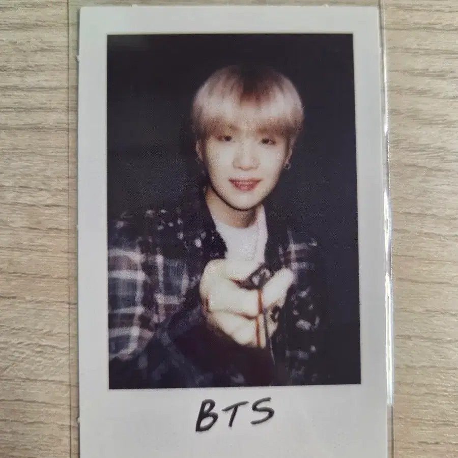 방탄소년단 단체 포토북 포카 슈가