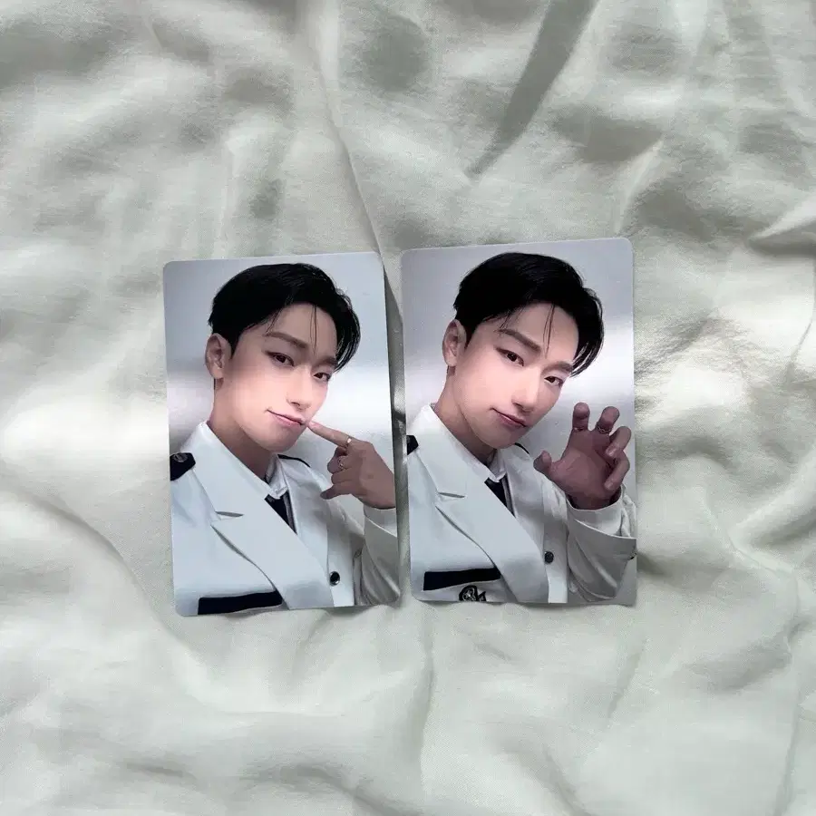에이티즈 산 생일카드지갑 포카