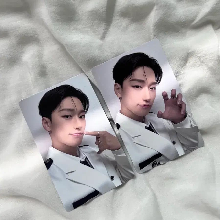 에이티즈 산 생일카드지갑 포카 2