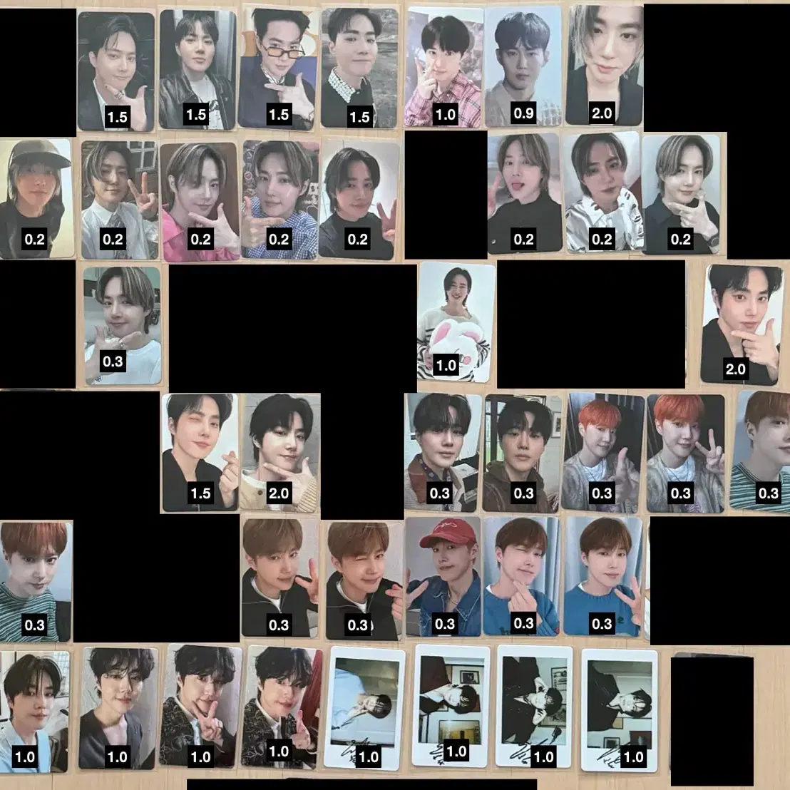 엑소 수호 포카 2