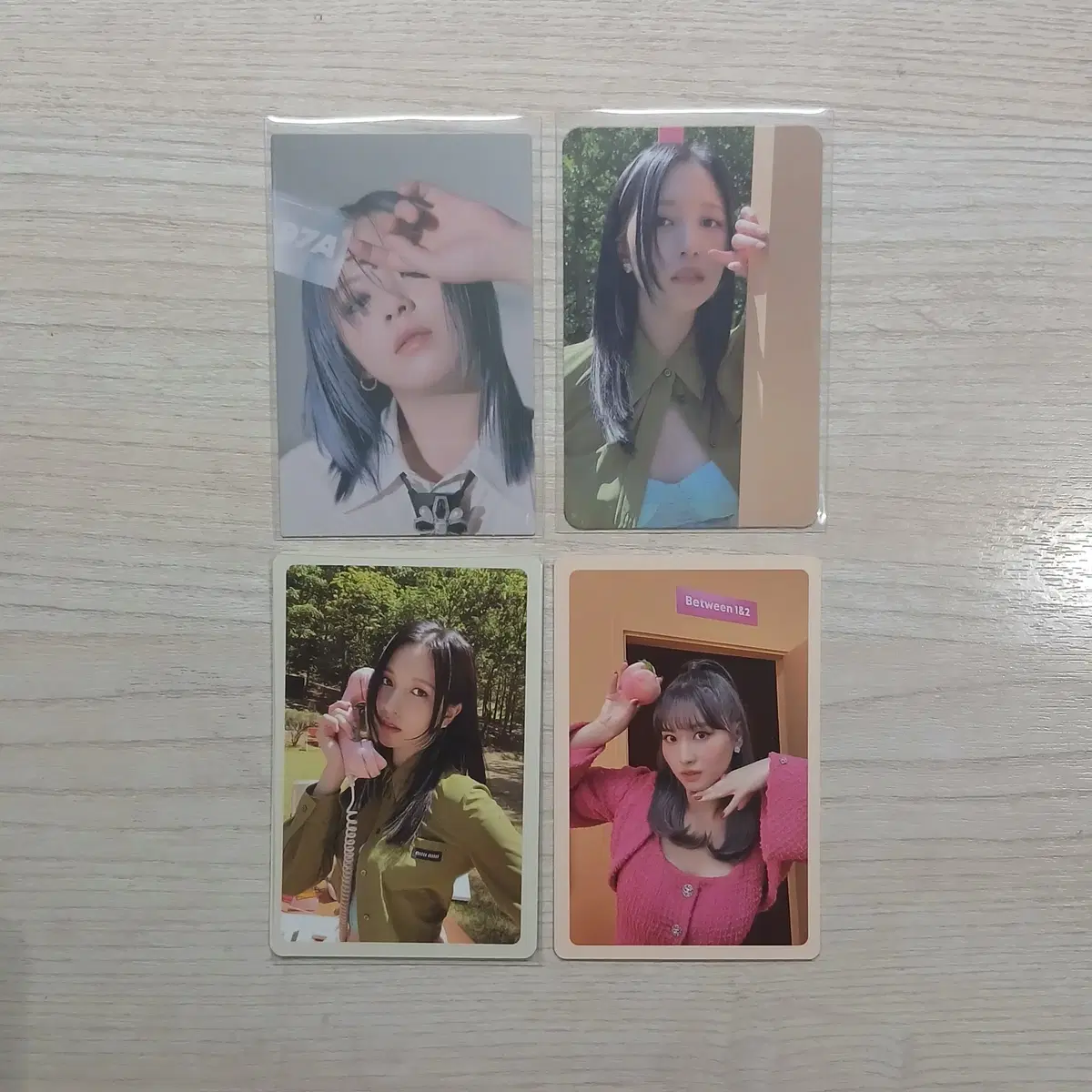 트와이스 TWICE 톡댓톡 between1&2 모모 미나 정연 앨범 포카