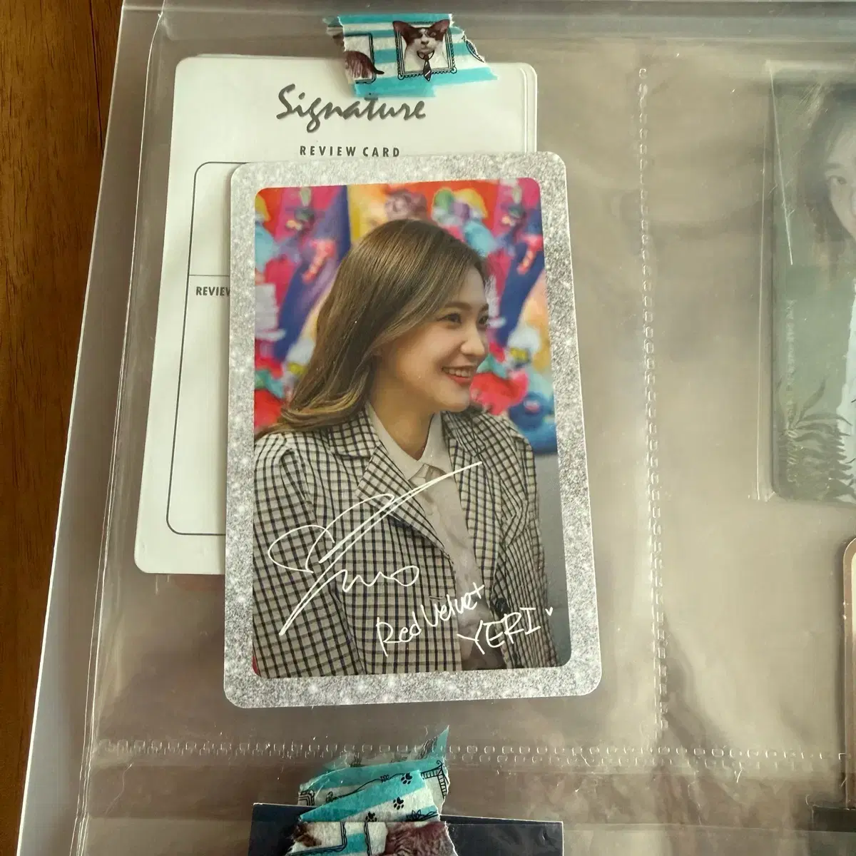 레드벨벳 예지 포카 트롤 포토카드 영화 굿즈 Red Velvet YERI