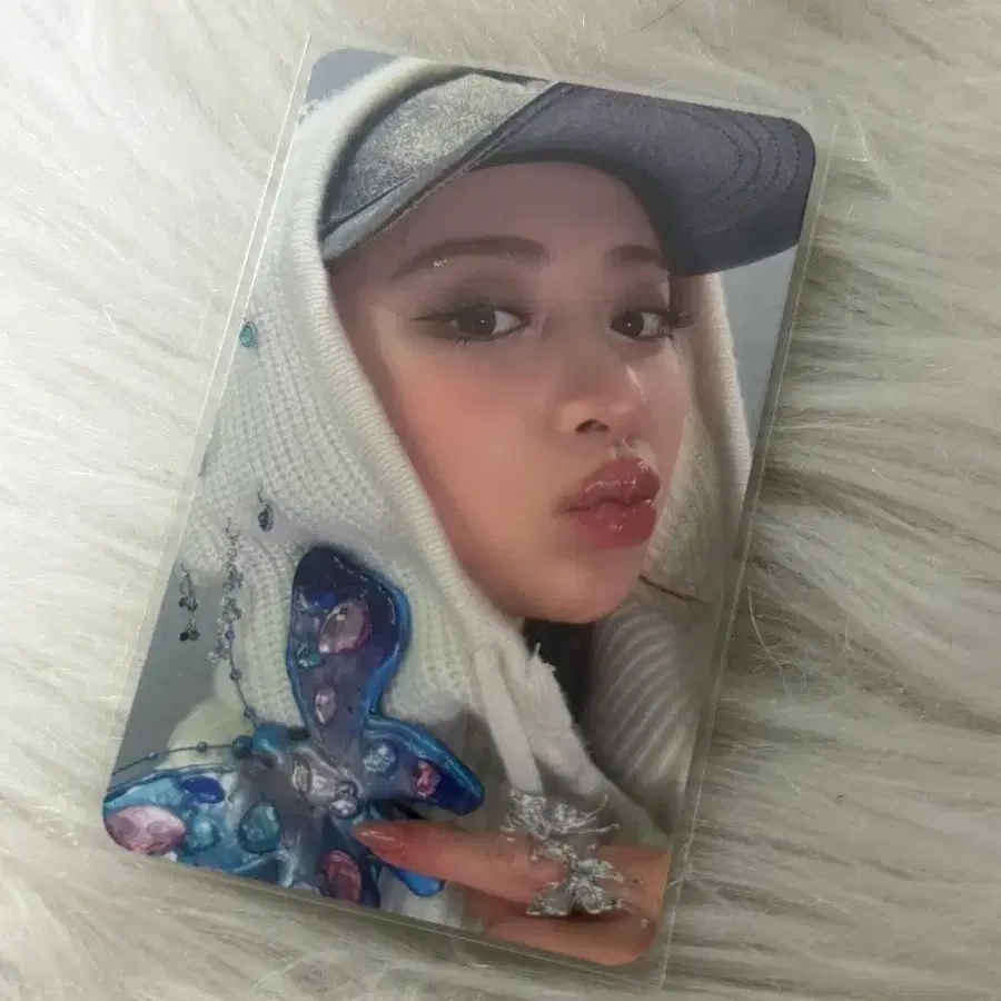 르세라핌 이지 허윤진 파워스테이션 포토카드