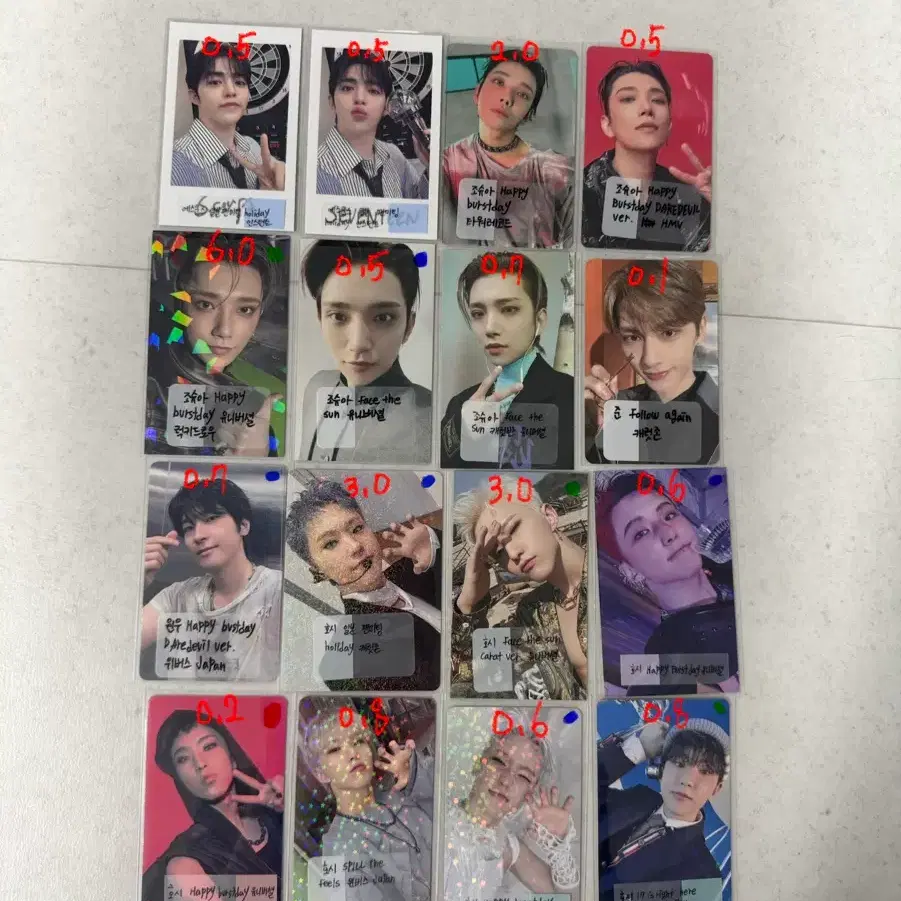 세븐틴 포토카드 판매