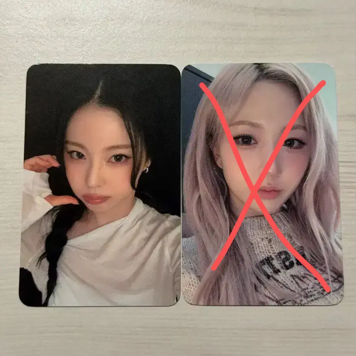 엔믹스 NMIXX 유럽 단콘팝업 특전포카 2