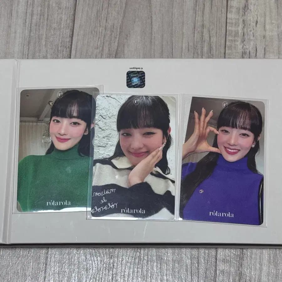 로라로라 민니 포토카드