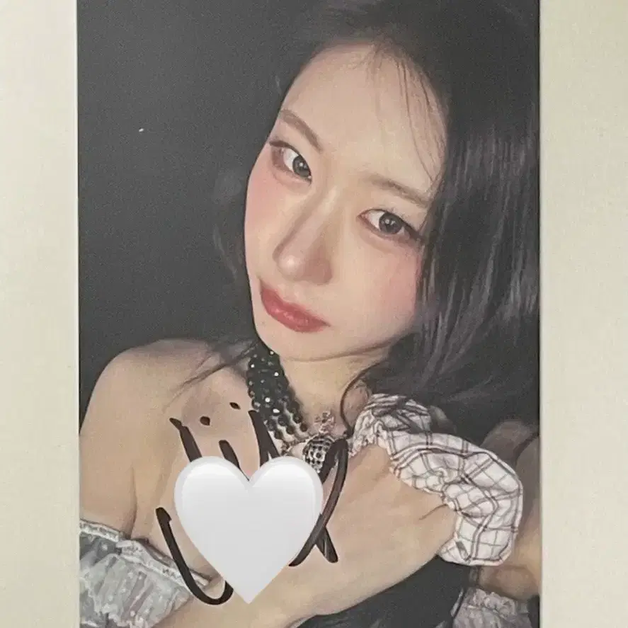 있지 itzy 채령 chaeryeong 사인 포카 포토카드 1