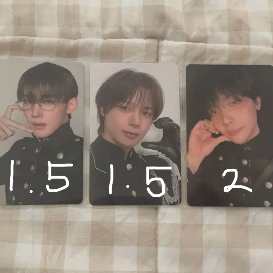 앤팀 일본 콘서트 회장 한정 럭드 cd 특전 포카 케이 니콜라스 1