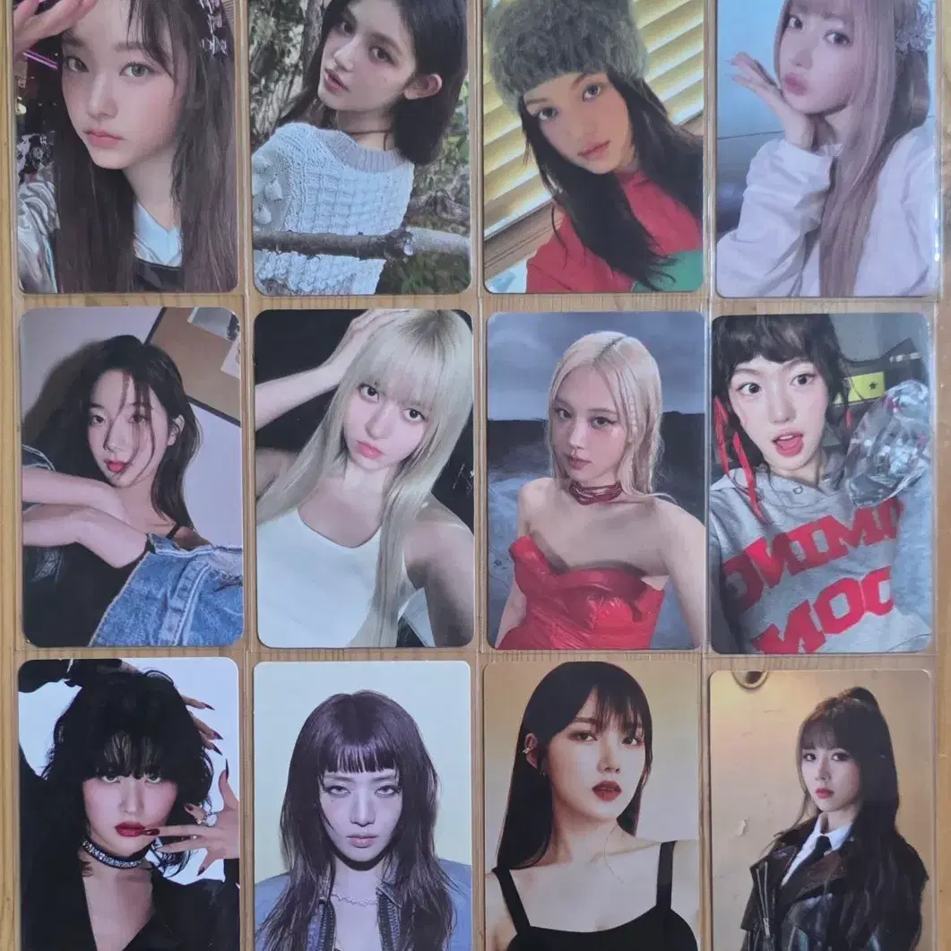 뉴진스 르세라핌 엔믹스 블랙핑크 키키 레드벨벳 아이들 여자친구 포카