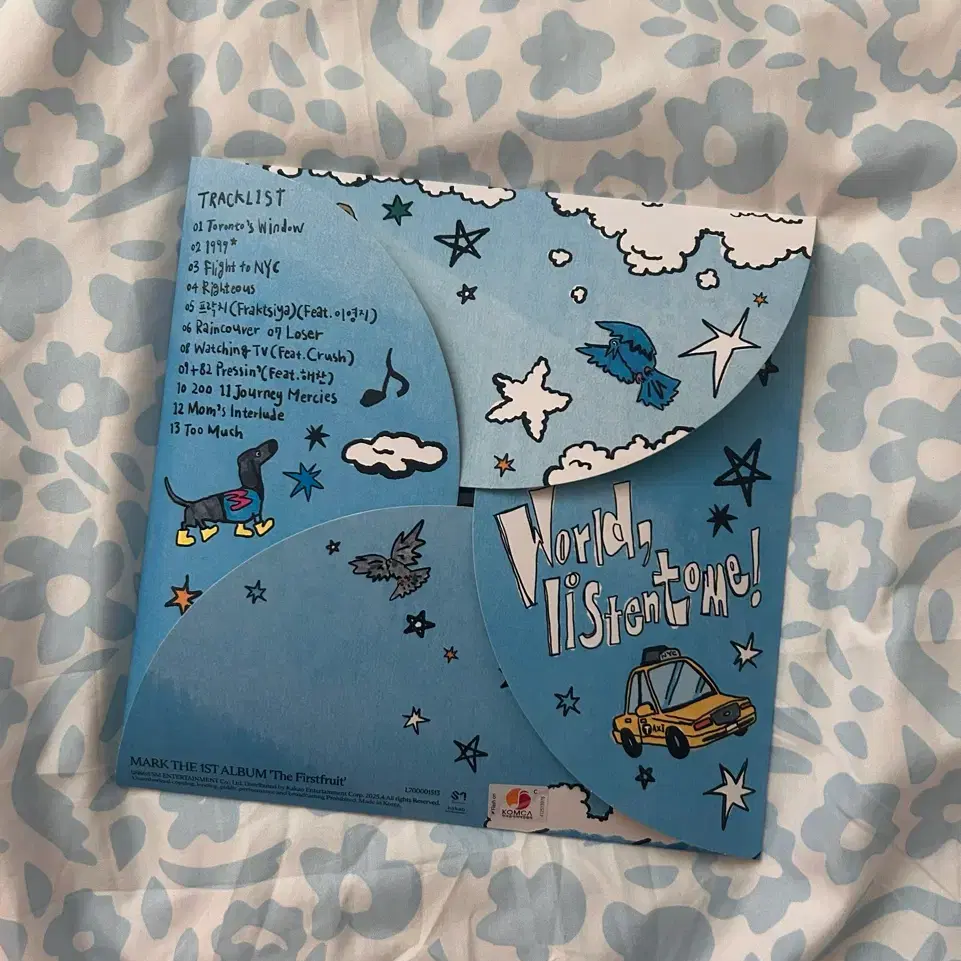 엔시티 마크 솔로 앨범 The first fruit 1999 cd 포카 2