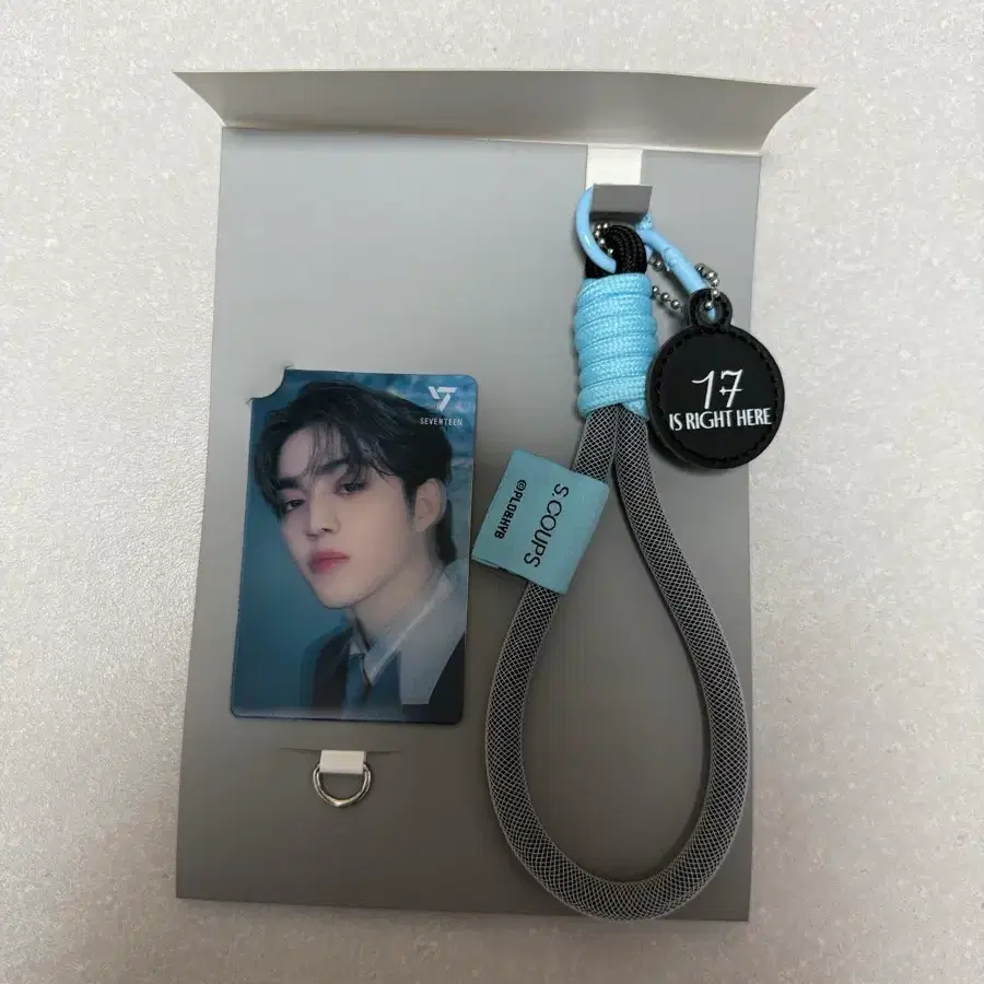 세븐틴 에스쿱스 포토카드 키링