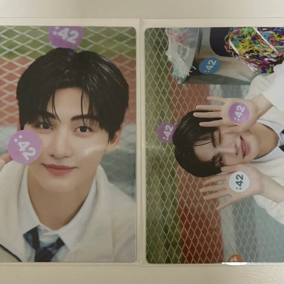 투어스 포토카드 42클럽 지훈
