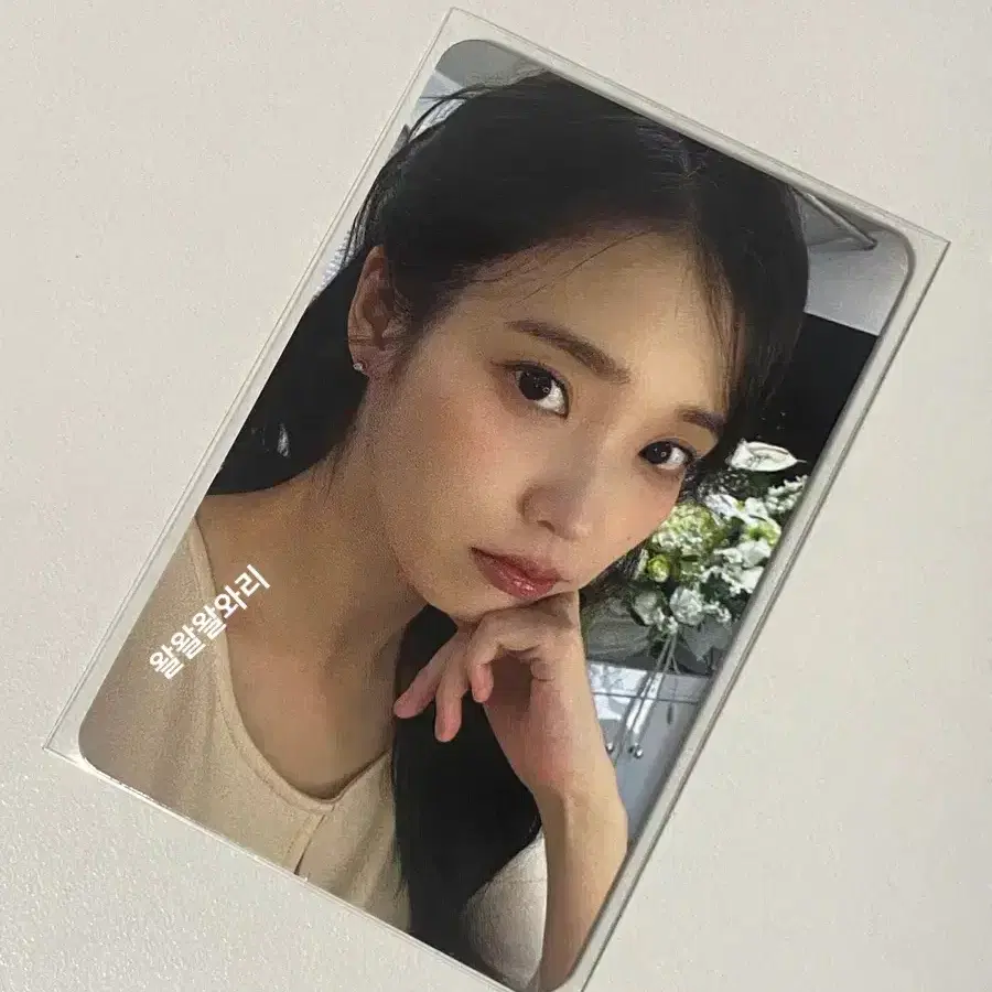 (양도) 아이유 공식 생일카페 포카 1