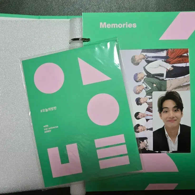 방탄소년단 Memories 2021 포토북 포토카드 포함