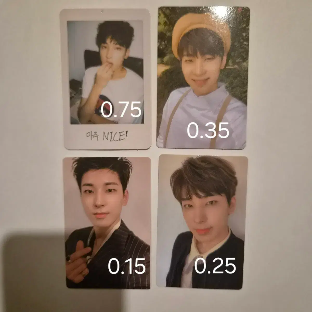 세븐틴 원우 포카 / love letter, an ode