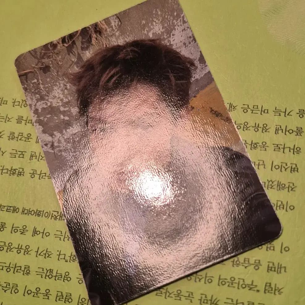 코르티스 제임스 그린그린 레드레드 브릿지 앨범 포카 앨포 굿즈 포토카드 4